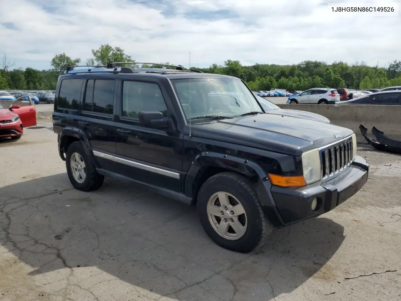 2006 Jeep Commander Limited VIN: 1J8HG58N86C149526 Lot: 62910105