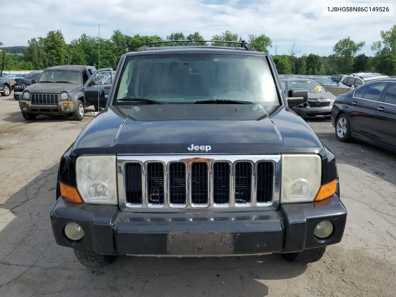 2006 Jeep Commander Limited VIN: 1J8HG58N86C149526 Lot: 62910105