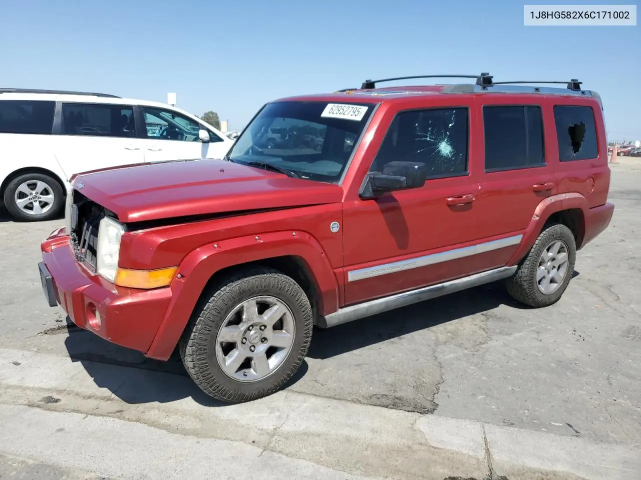 2006 Jeep Commander Limited VIN: 1J8HG582X6C171002 Lot: 62952795
