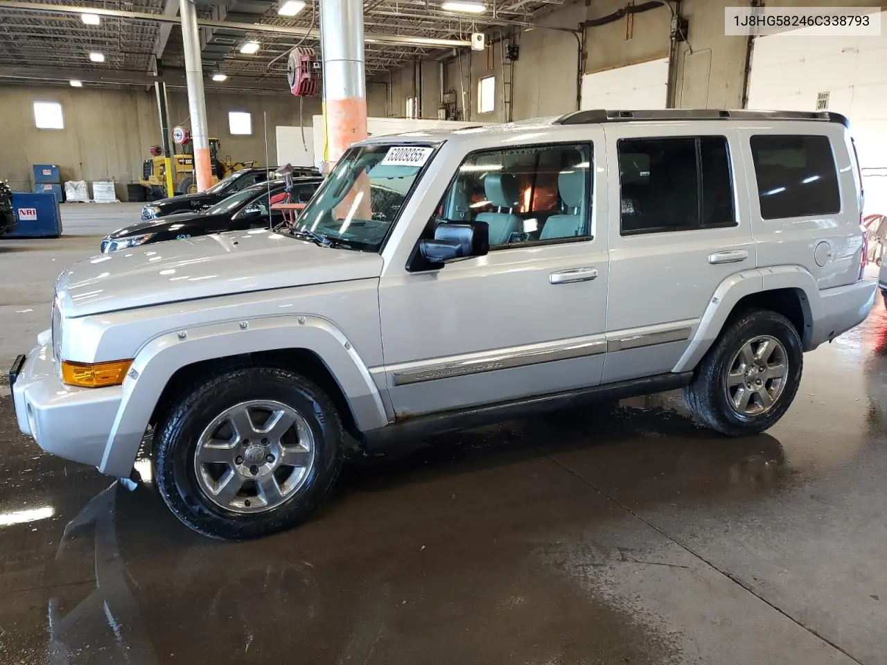 2006 Jeep Commander Limited VIN: 1J8HG58246C338793 Lot: 63009355