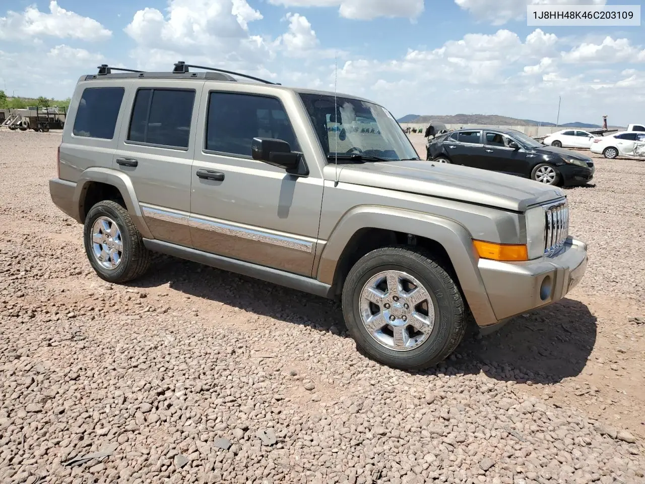 2006 Jeep Commander VIN: 1J8HH48K46C203109 Lot: 65867435