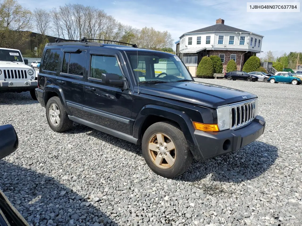 2007 Jeep Commander VIN: 1J8HG48N07C637784 Lot: 54878375