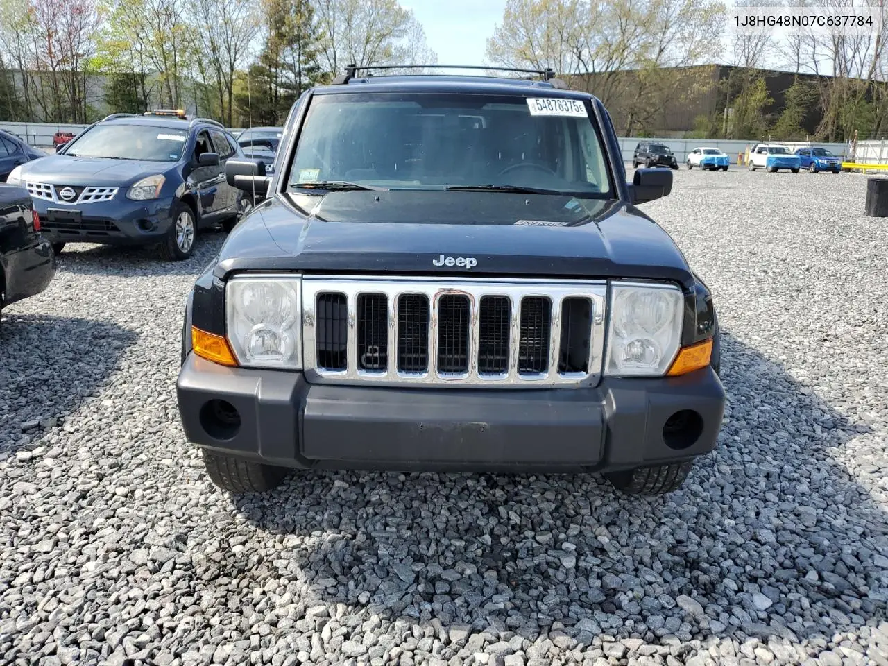 2007 Jeep Commander VIN: 1J8HG48N07C637784 Lot: 54878375