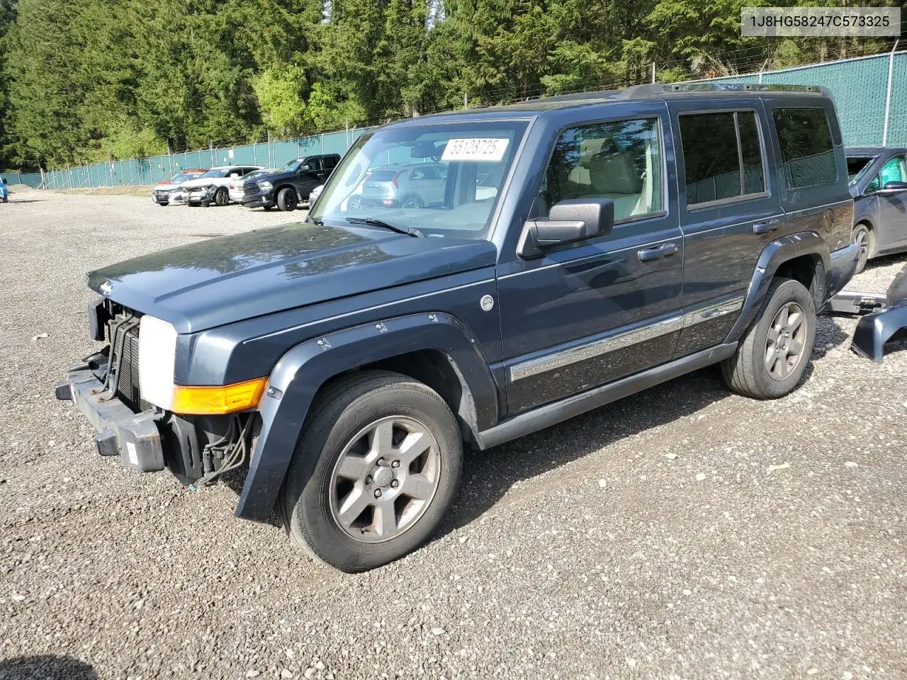 2007 Jeep Commander Limited VIN: 1J8HG58247C573325 Lot: 55128725