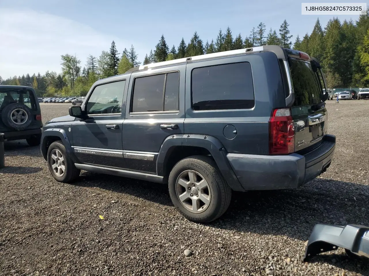 2007 Jeep Commander Limited VIN: 1J8HG58247C573325 Lot: 55128725