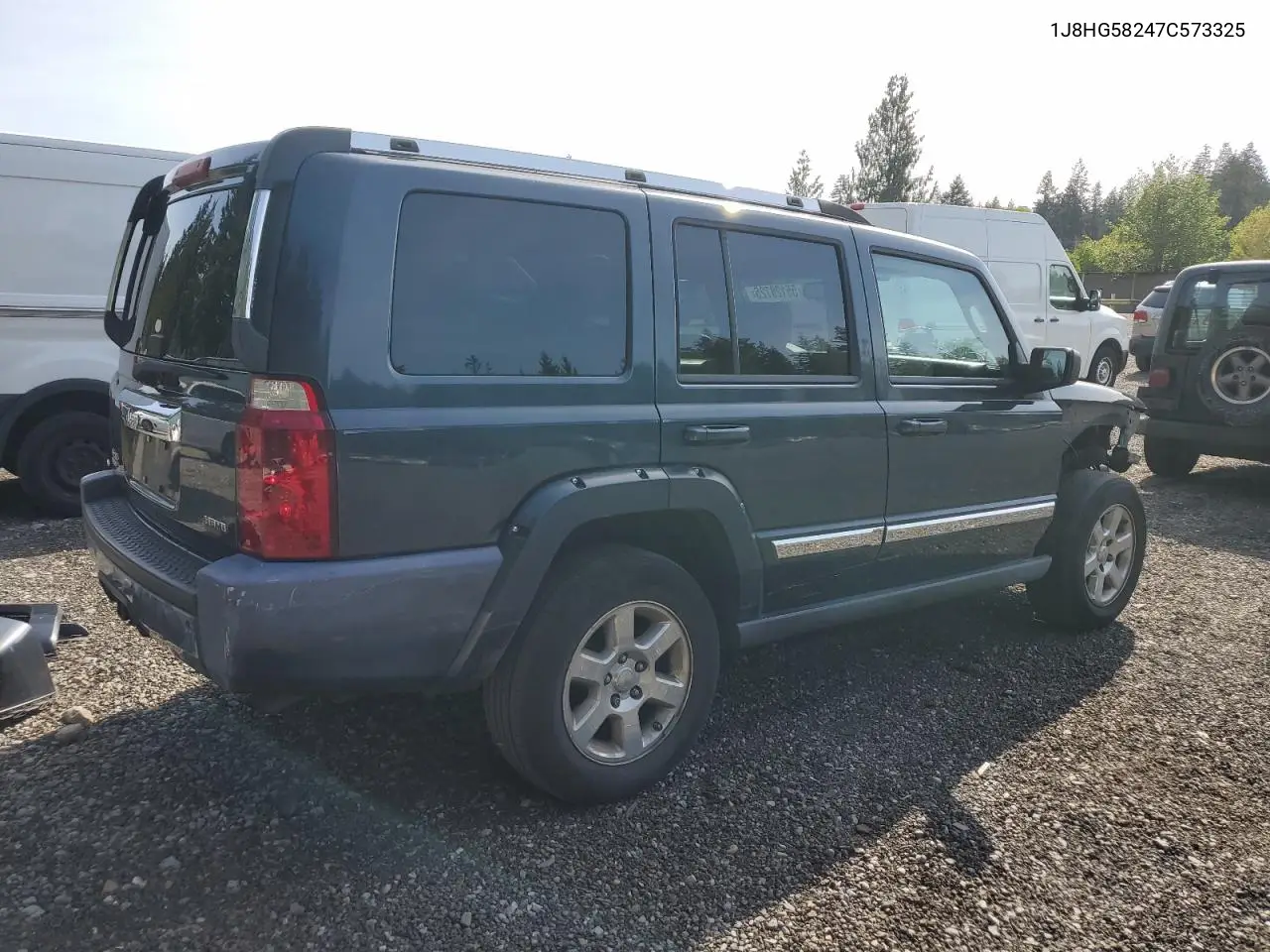 2007 Jeep Commander Limited VIN: 1J8HG58247C573325 Lot: 55128725