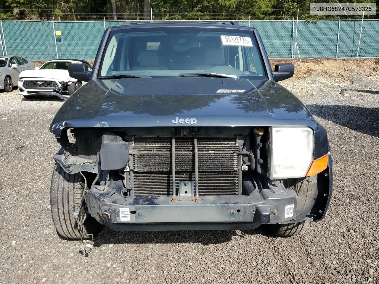2007 Jeep Commander Limited VIN: 1J8HG58247C573325 Lot: 55128725