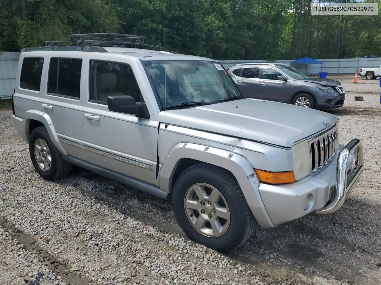 2007 Jeep Commander Limited VIN: 1J8HG58207C529970 Lot: 56464675