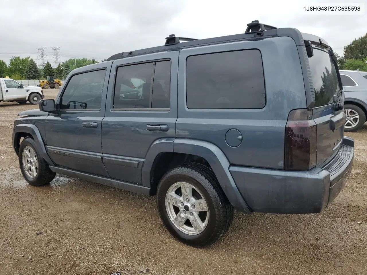 2007 Jeep Commander VIN: 1J8HG48P27C635598 Lot: 57289285