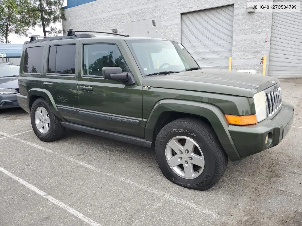 2007 Jeep Commander VIN: 1J8HG48K27C584799 Lot: 60760175
