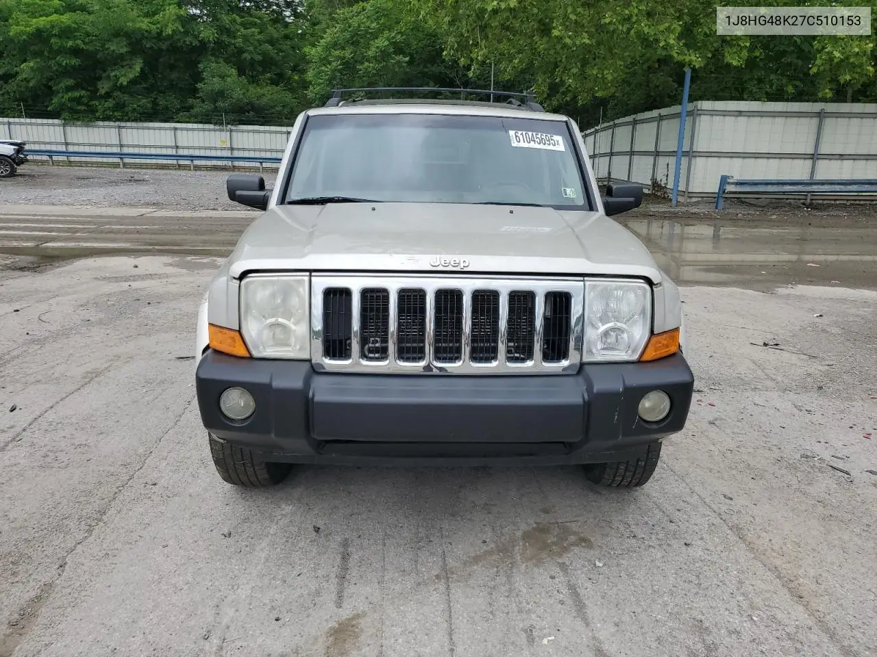 2007 Jeep Commander VIN: 1J8HG48K27C510153 Lot: 61045695