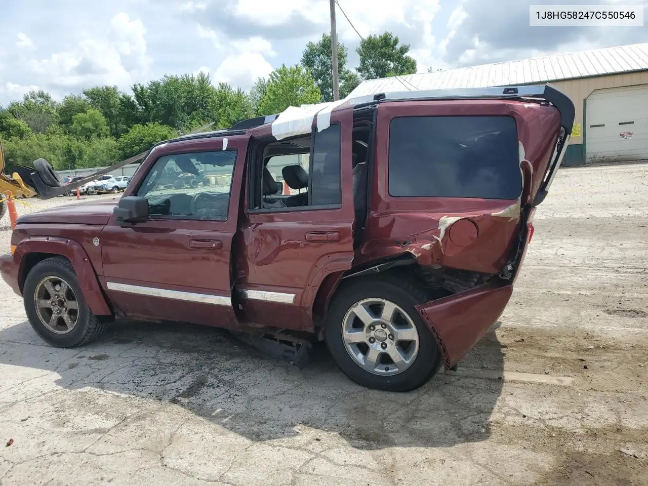 2007 Jeep Commander Limited VIN: 1J8HG58247C550546 Lot: 61238305