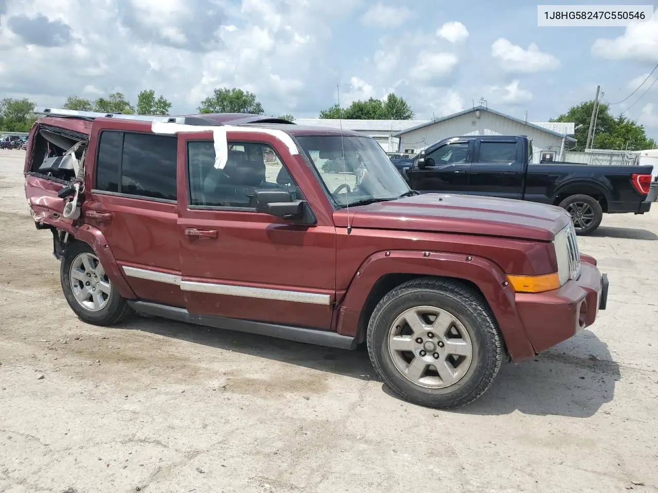 2007 Jeep Commander Limited VIN: 1J8HG58247C550546 Lot: 61238305