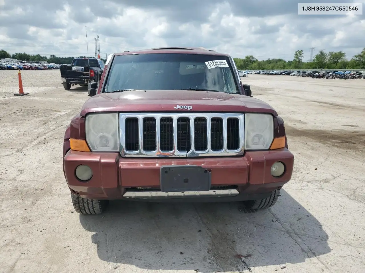 2007 Jeep Commander Limited VIN: 1J8HG58247C550546 Lot: 61238305