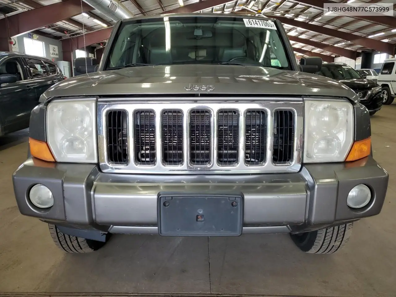 2007 Jeep Commander VIN: 1J8HG48N77C573999 Lot: 61417065