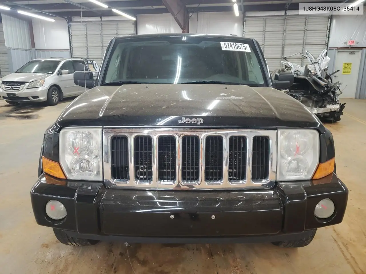 2008 Jeep Commander Sport VIN: 1J8HG48K08C135414 Lot: 52410675