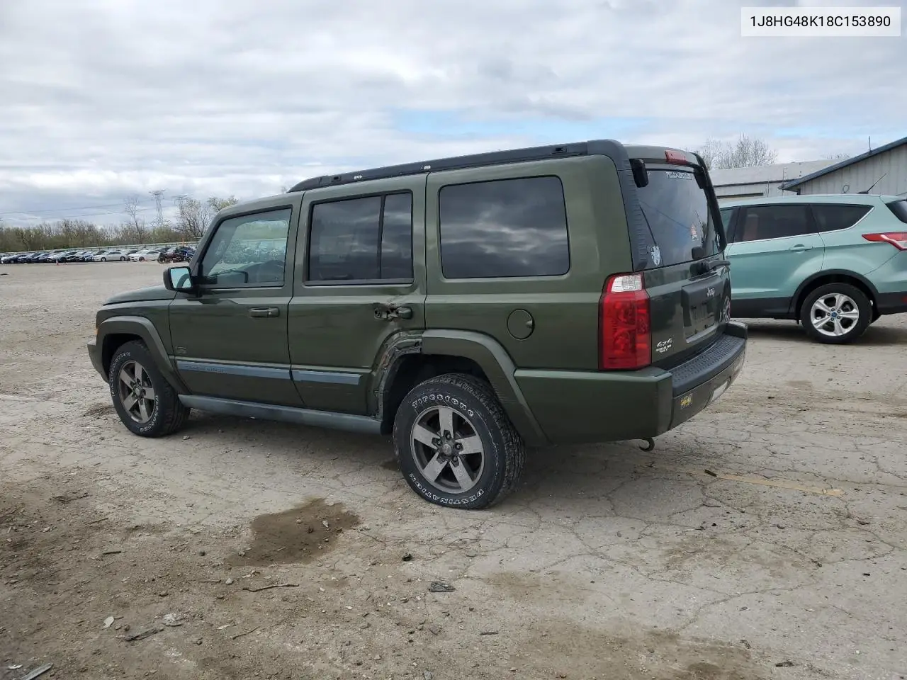 2008 Jeep Commander Sport VIN: 1J8HG48K18C153890 Lot: 53191825