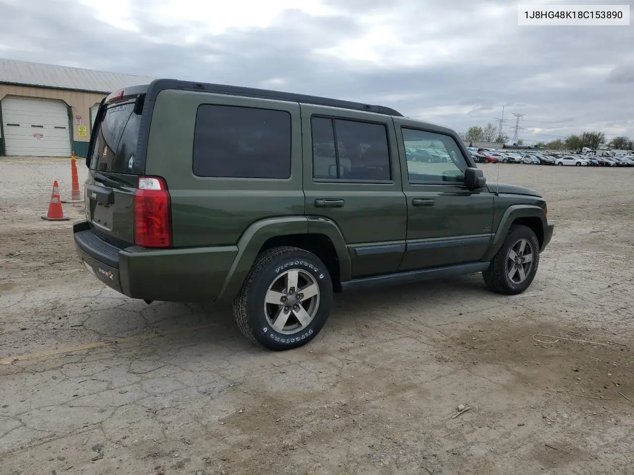 2008 Jeep Commander Sport VIN: 1J8HG48K18C153890 Lot: 53191825