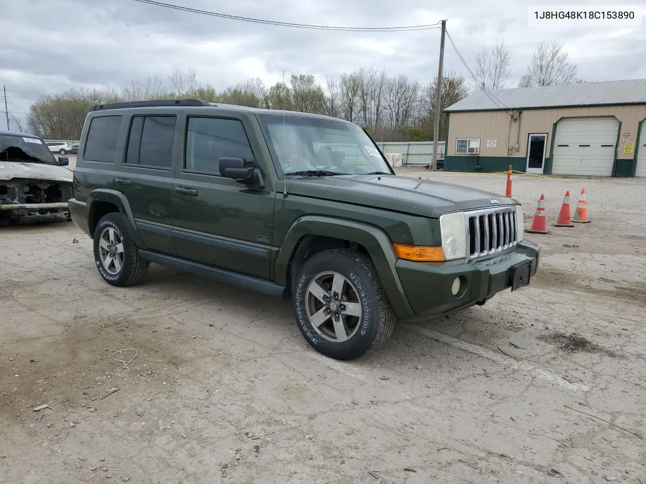 2008 Jeep Commander Sport VIN: 1J8HG48K18C153890 Lot: 53191825