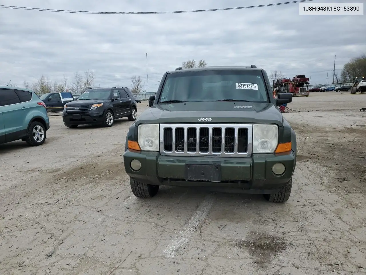 2008 Jeep Commander Sport VIN: 1J8HG48K18C153890 Lot: 53191825