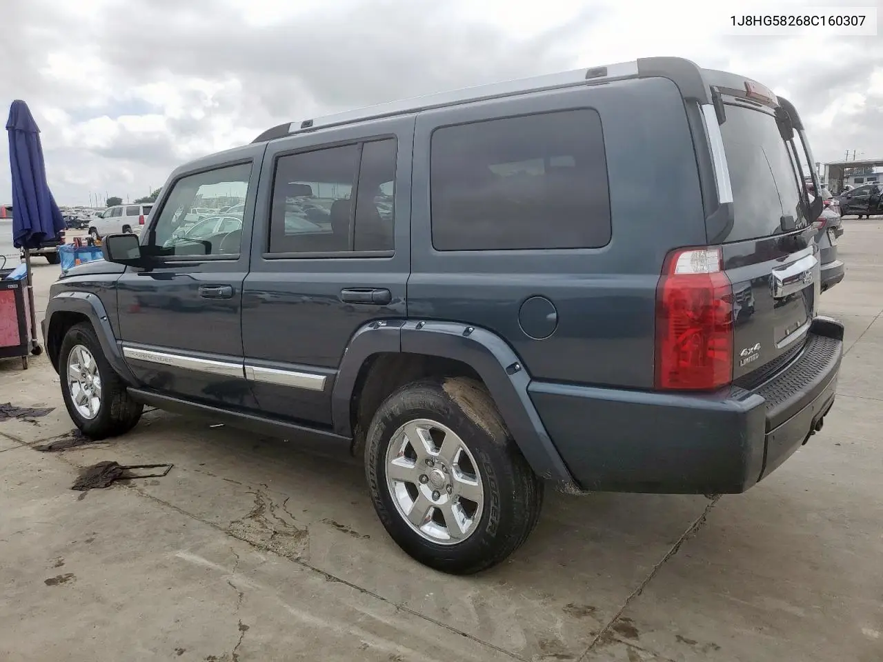 2008 Jeep Commander Limited VIN: 1J8HG58268C160307 Lot: 55486425