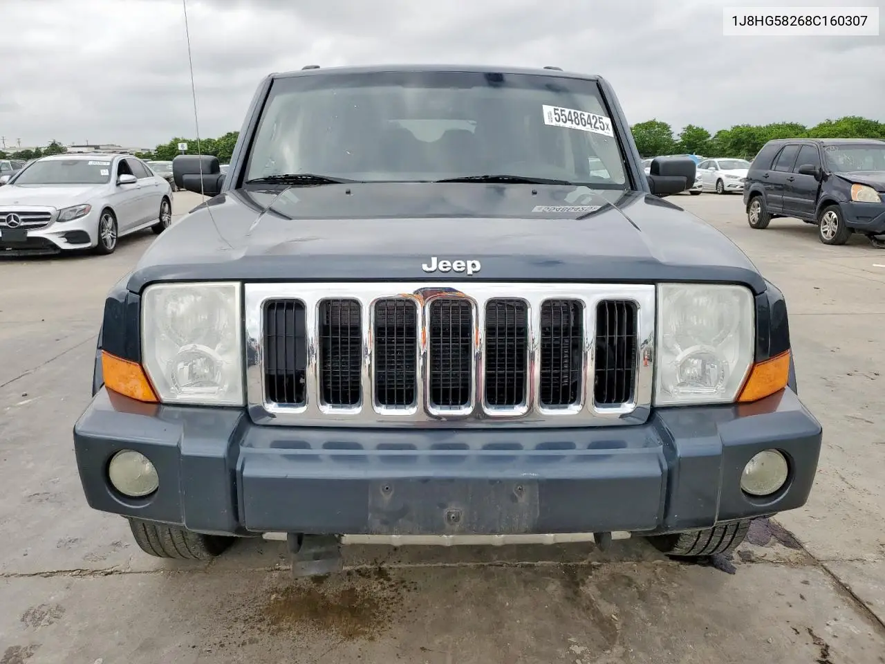 2008 Jeep Commander Limited VIN: 1J8HG58268C160307 Lot: 55486425