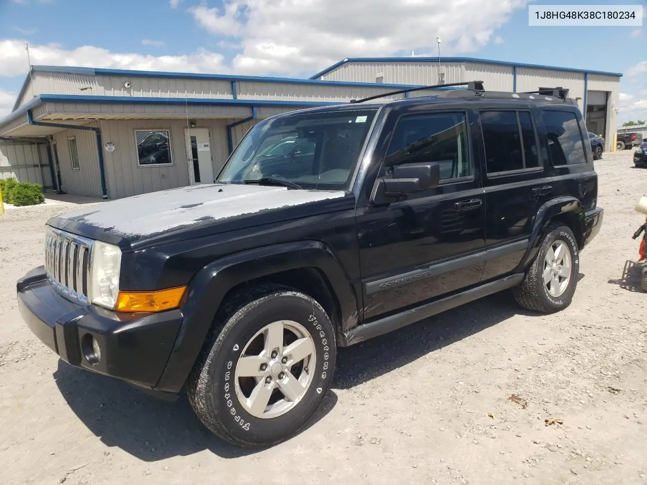 2008 Jeep Commander Sport VIN: 1J8HG48K38C180234 Lot: 55959325