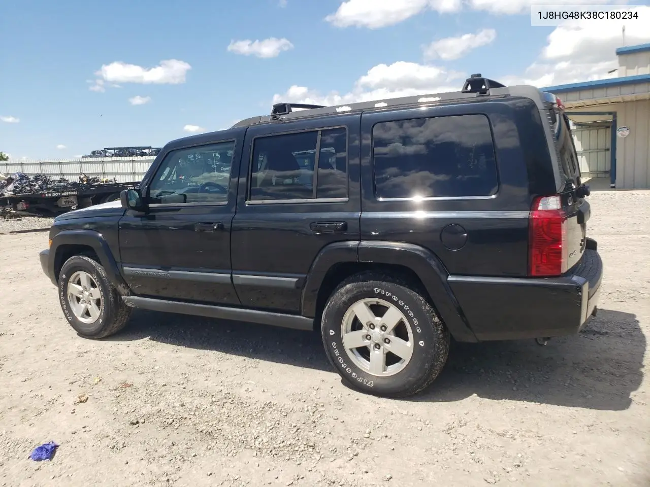 2008 Jeep Commander Sport VIN: 1J8HG48K38C180234 Lot: 55959325