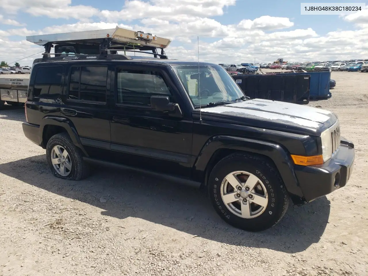 2008 Jeep Commander Sport VIN: 1J8HG48K38C180234 Lot: 55959325