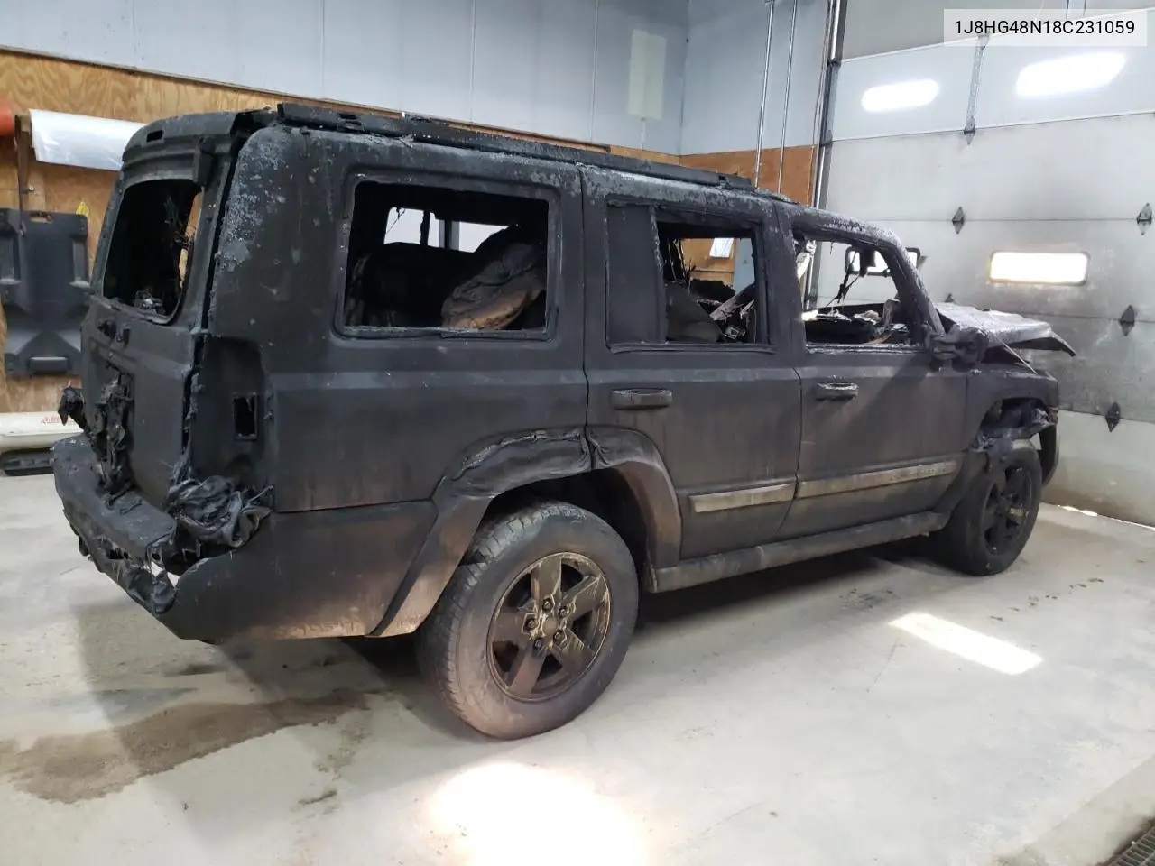 2008 Jeep Commander Sport VIN: 1J8HG48N18C231059 Lot: 57454035