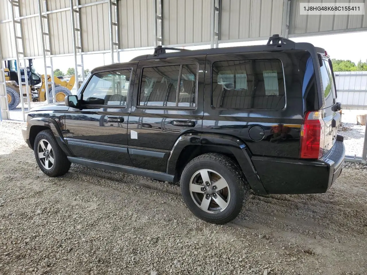 2008 Jeep Commander Sport VIN: 1J8HG48K68C155411 Lot: 58792155