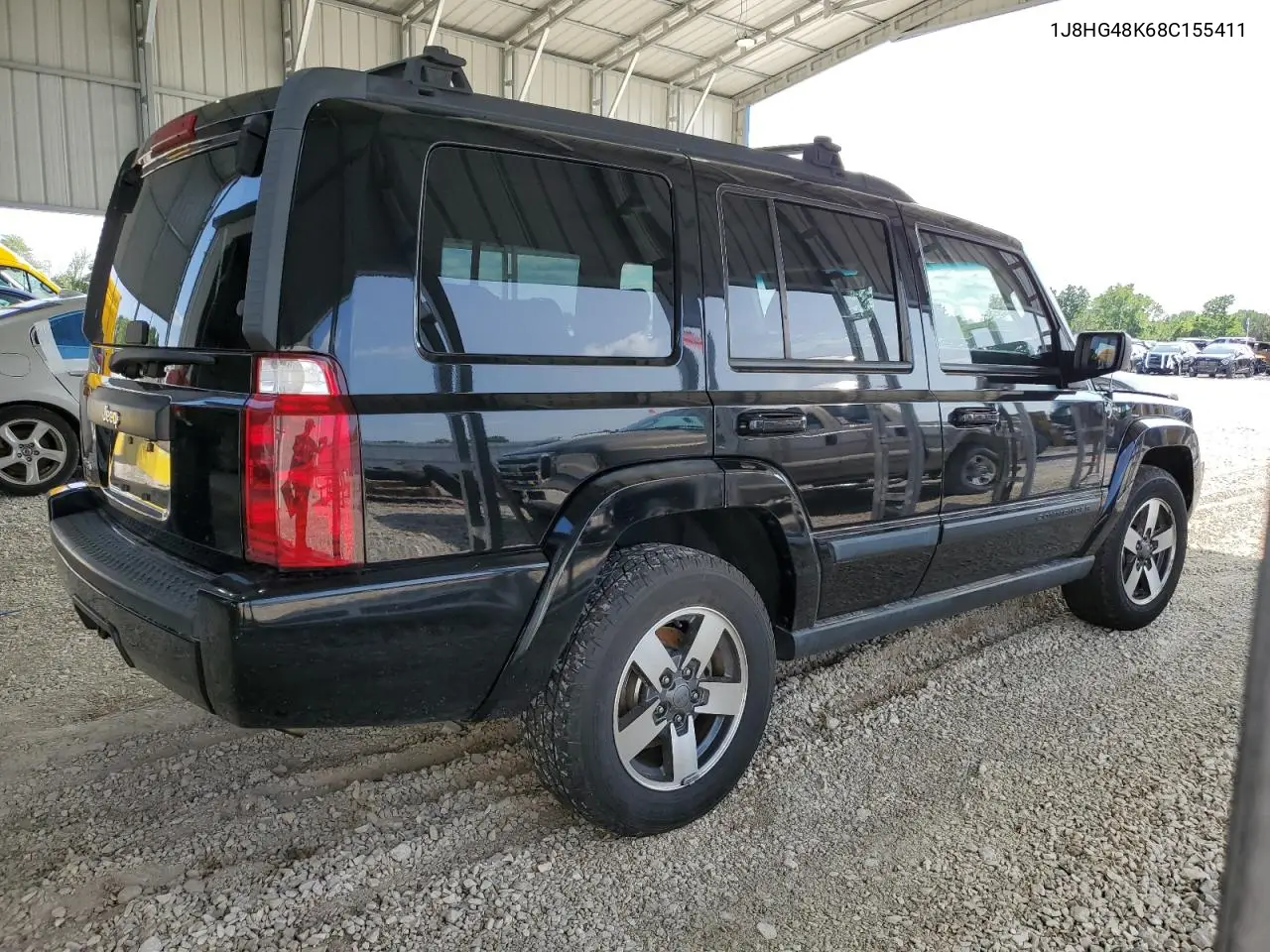 2008 Jeep Commander Sport VIN: 1J8HG48K68C155411 Lot: 58792155