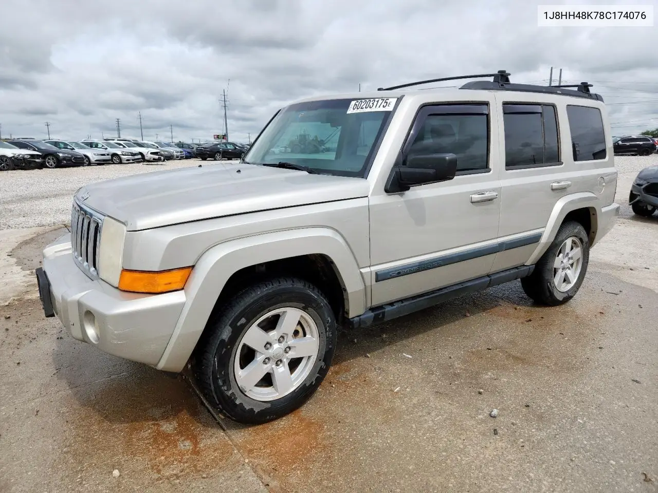 2008 Jeep Commander Sport VIN: 1J8HH48K78C174076 Lot: 60203175