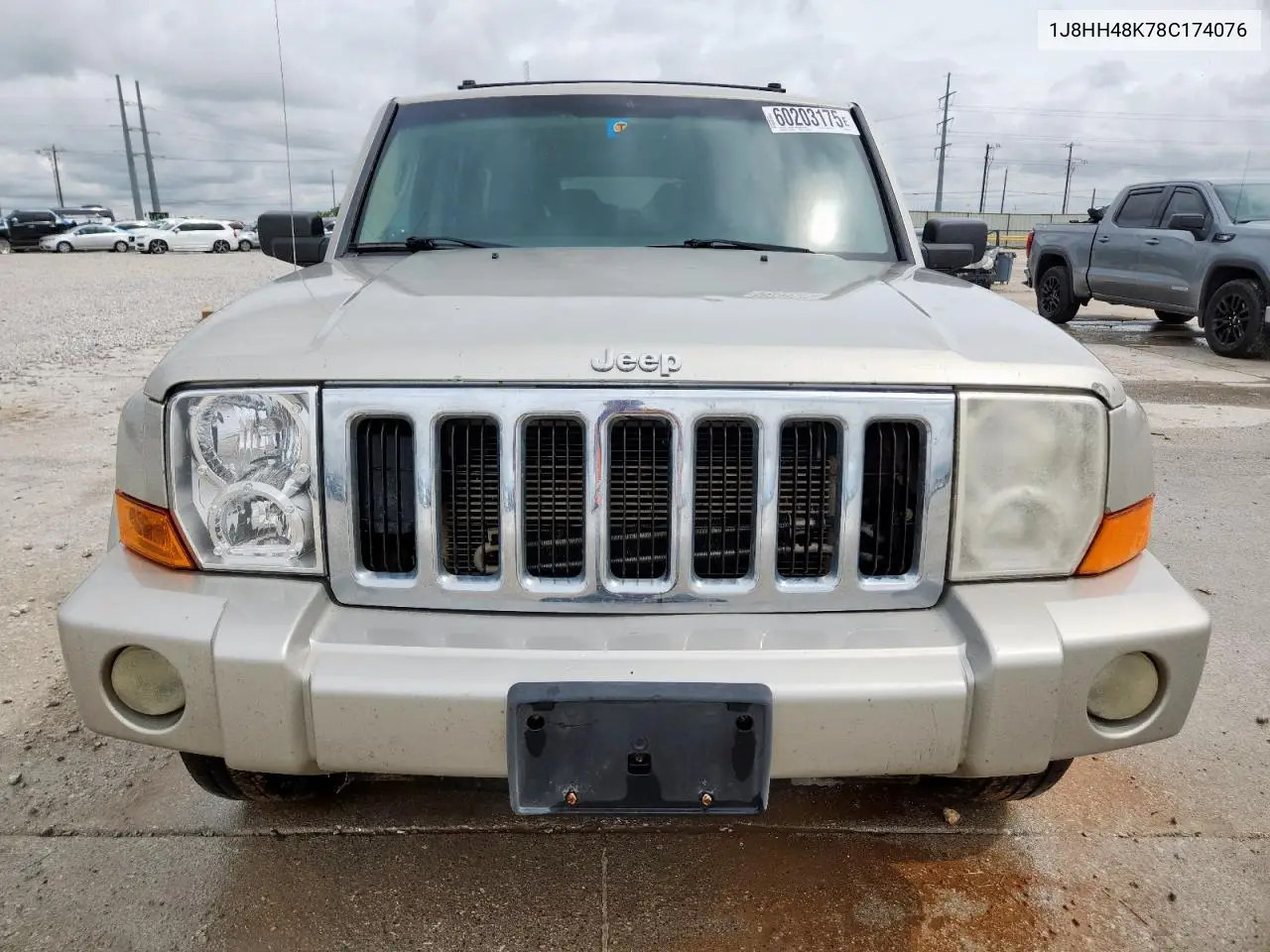 2008 Jeep Commander Sport VIN: 1J8HH48K78C174076 Lot: 60203175