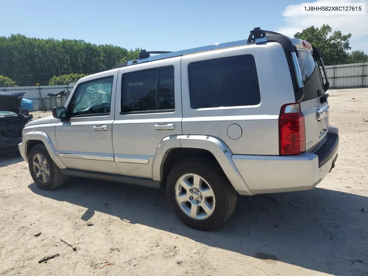 2008 Jeep Commander Limited VIN: 1J8HH582X8C127615 Lot: 60713435