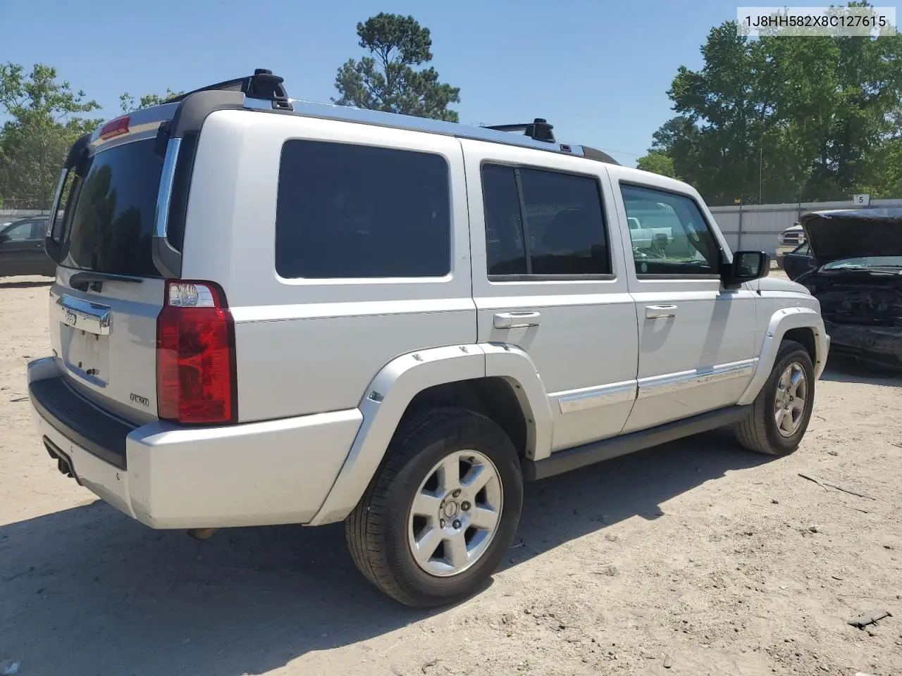 2008 Jeep Commander Limited VIN: 1J8HH582X8C127615 Lot: 60713435