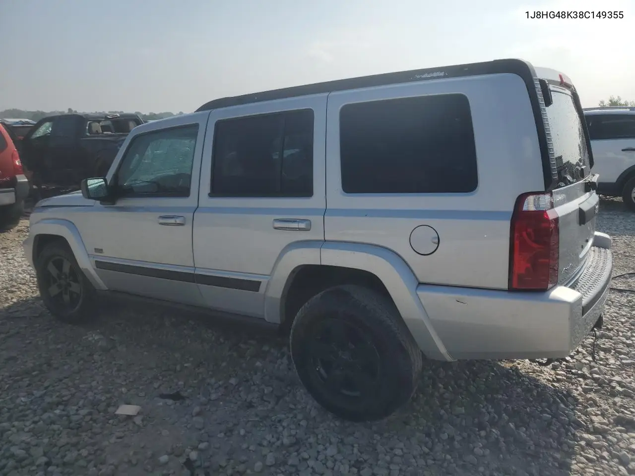 2008 Jeep Commander Sport VIN: 1J8HG48K38C149355 Lot: 60907495