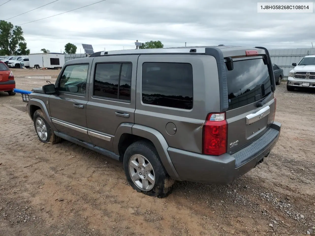 2008 Jeep Commander Limited VIN: 1J8HG58268C108014 Lot: 61406995