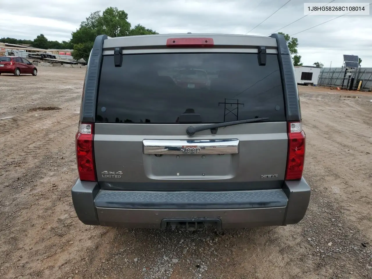 2008 Jeep Commander Limited VIN: 1J8HG58268C108014 Lot: 61406995