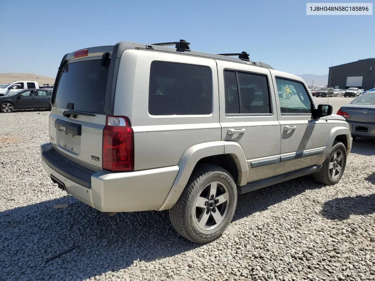2008 Jeep Commander Sport VIN: 1J8HG48N58C185896 Lot: 61500035