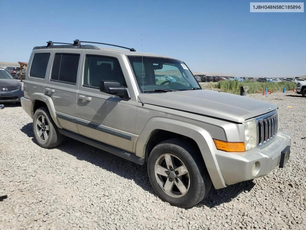 2008 Jeep Commander Sport VIN: 1J8HG48N58C185896 Lot: 61500035