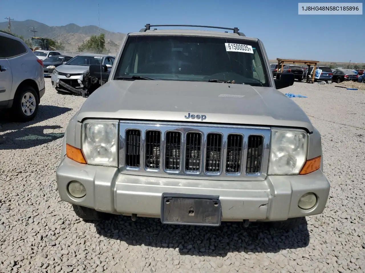 2008 Jeep Commander Sport VIN: 1J8HG48N58C185896 Lot: 61500035