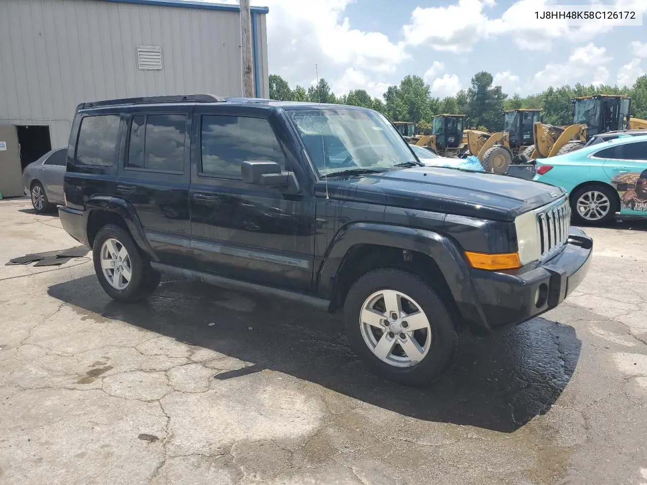 2008 Jeep Commander Sport VIN: 1J8HH48K58C126172 Lot: 61961285