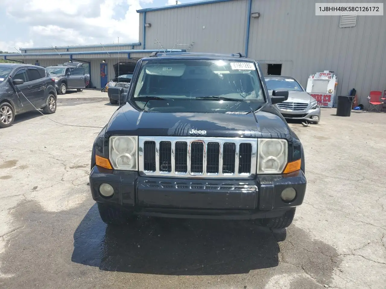 2008 Jeep Commander Sport VIN: 1J8HH48K58C126172 Lot: 61961285