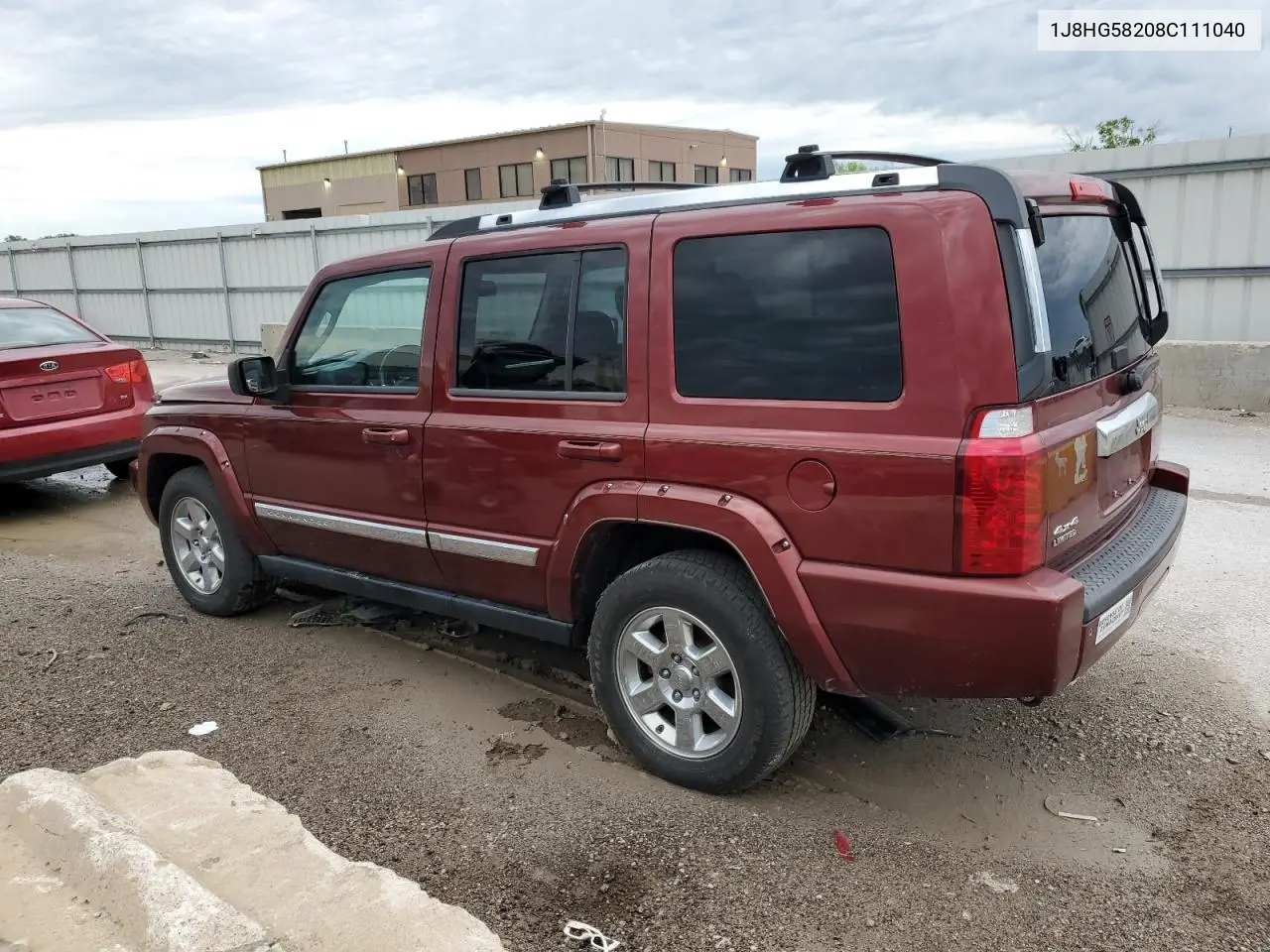 2008 Jeep Commander Limited VIN: 1J8HG58208C111040 Lot: 62288045