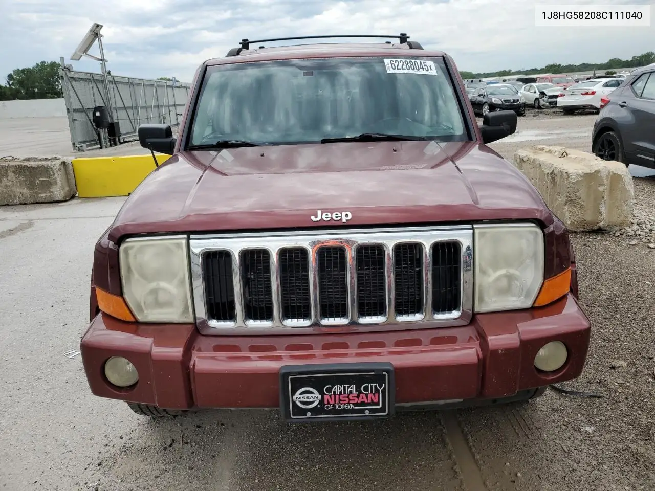 2008 Jeep Commander Limited VIN: 1J8HG58208C111040 Lot: 62288045
