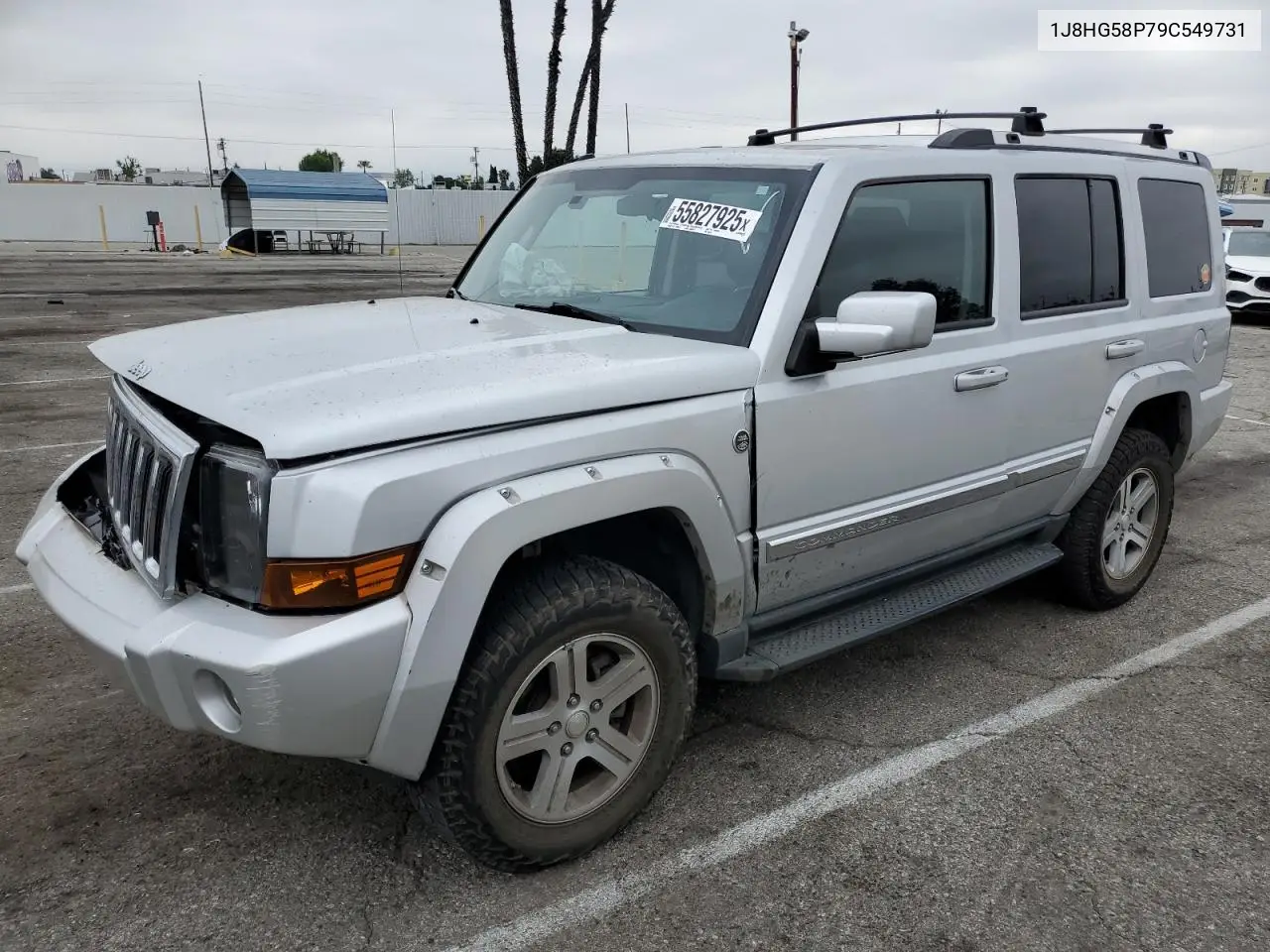 2009 Jeep Commander Limited VIN: 1J8HG58P79C549731 Lot: 55827925