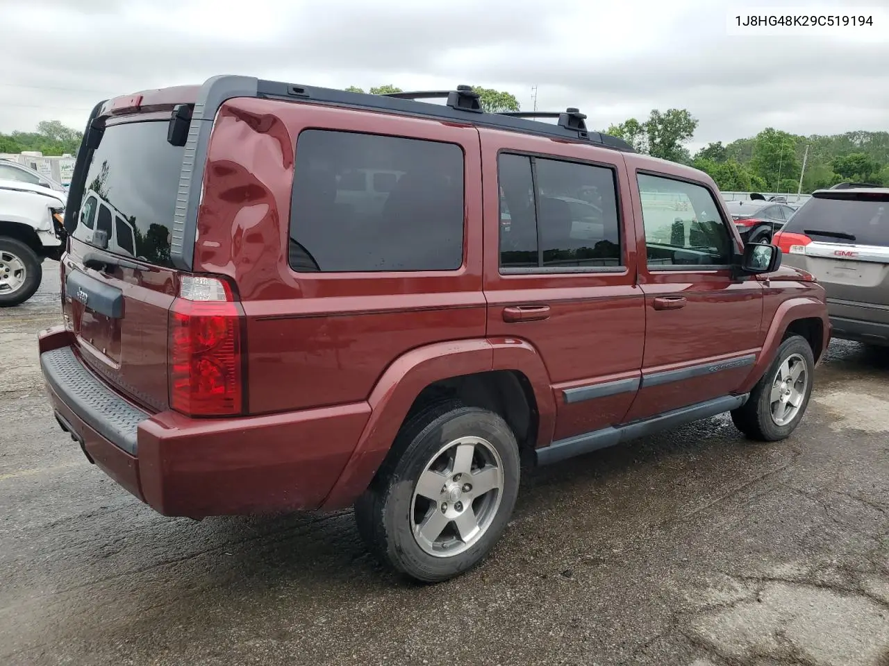 2009 Jeep Commander Sport VIN: 1J8HG48K29C519194 Lot: 56788045