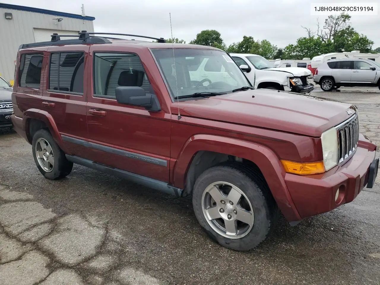 2009 Jeep Commander Sport VIN: 1J8HG48K29C519194 Lot: 56788045