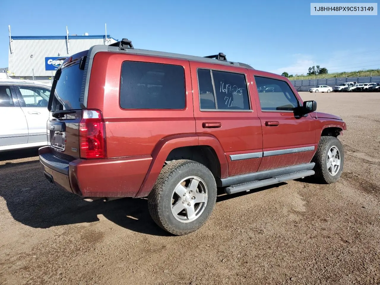 2009 Jeep Commander Sport VIN: 1J8HH48PX9C513149 Lot: 59547465